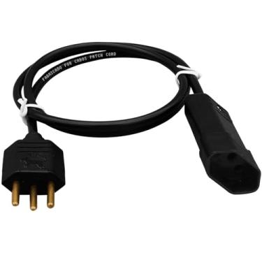 Imagem de Extensão Elétrica Bivolt Preto Profissional 1 Metro (10 Metros)