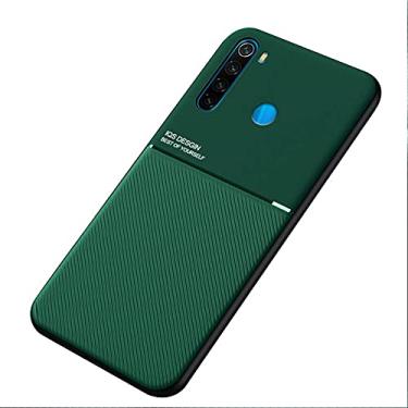 Imagem de Kepuch Mowen Case Capas Placa de Metal Embutida para Xiaomi Redmi Note 8 - Verde