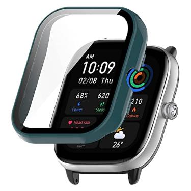 Imagem de Nandos-Store - Case Bumper capa protetora Nsmart compatível com Amaz fit GTS 4 mini - New Version A2035 (Verde, GTS 4 mini - A2035)