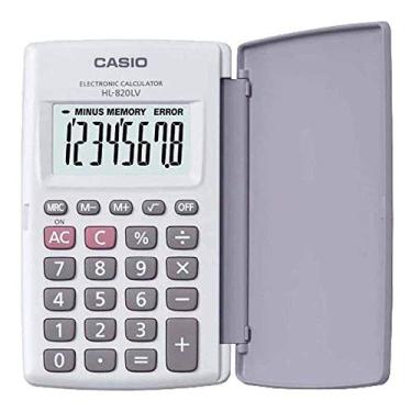 Imagem de CALCULADORA de BOLSO 8 DIGITOS HL-820LV BRANCA Casio