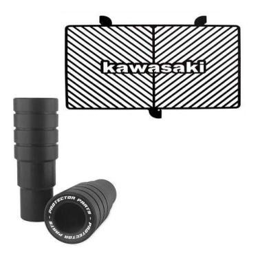 Imagem de Slider Dianteiro Nylon + Protetor De Radiador Z1000 10 / 20 - Protecto