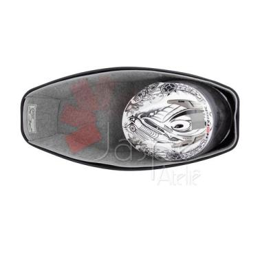 Imagem de Forração Honda Pcx 150 Acessório Forro Baú 19 20 Cinza - Jaspe Ateliê,