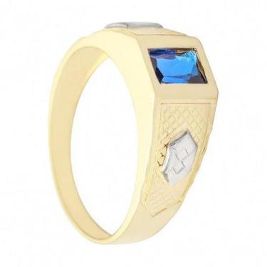 Imagem de Anel  de ouro 18 k formatura. - Elegancy Joias, 28