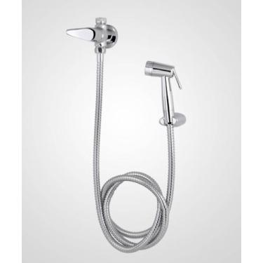 Imagem de Ducha Higiênica Vita com Registro e Derivação Cromado - Perflex