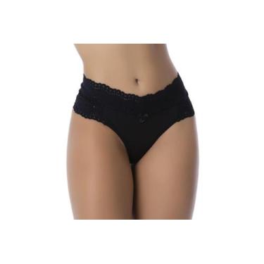 Imagem de Kit 20 Tangas Calcinhas Em Renda Fio Dental Lingerie Sexy Feminina Ata
