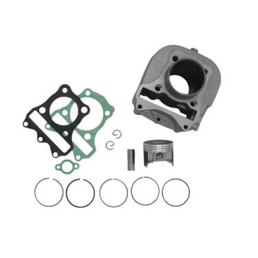 Imagem de Kit Cilindro Pistão Aneis Pino Trava Burgman 125 Injetada - Control fl