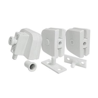 Imagem de Kit 02 - janela pivotante invertida pu 25 kg - branco - Lumina Vidros