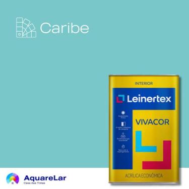 Imagem de Vivacor Acrílica Leinertex Fosco 18L, CARIBE PLUS