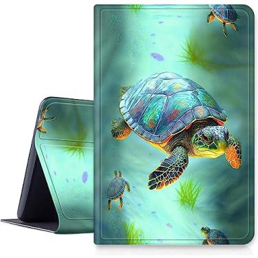Imagem de DIGTIALL Capa para tablet Samsung Galaxy Tab S9 Ultra 2023/S8 Ultra 2022 de 14,6 polegadas (modelo SM-X910/X916/X918/X900/X906), capa protetora de couro sintético dobrável com hibernar/despertar