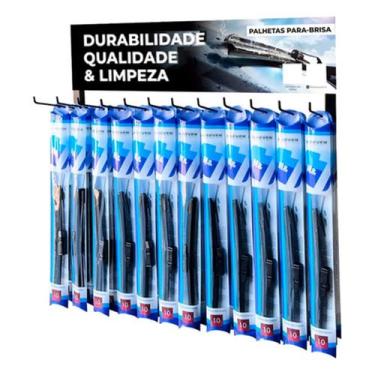 Imagem de Kit 10 expositor de palheta de pista c/ 12 ganchos - force one - Force