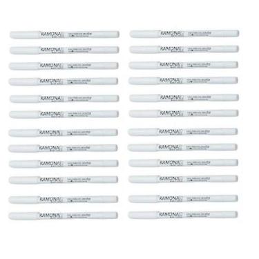 Imagem de Kit 24 Lápis Olhos Branco Prova D'água 1,4gr -Ramona Make Up