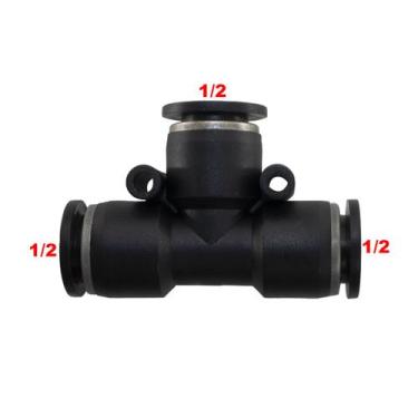 Imagem de Conexão Emenda Tee Tecalon 1/2 Universal - PARAISO DAS MANGUEIRAS