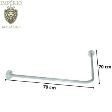 Imagem de Provador de Canto L  Conforto e Estilo para sua Loja - Imperio magazin