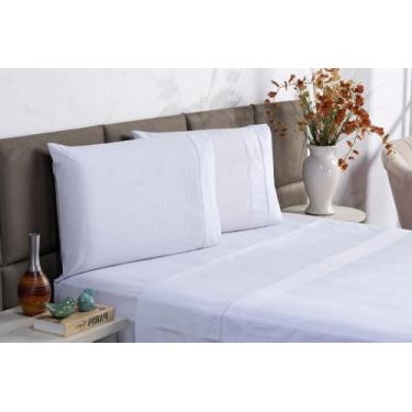 Imagem de Jogo cama charme p.palito king 3 pecas - branco - Enxovais Aquarela LT