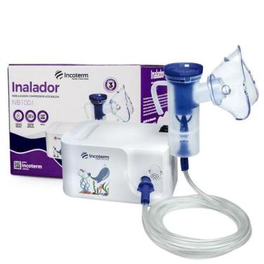 Imagem de Inalador/nebulizador Compressor Incoterm Nb100 Kids Baleia