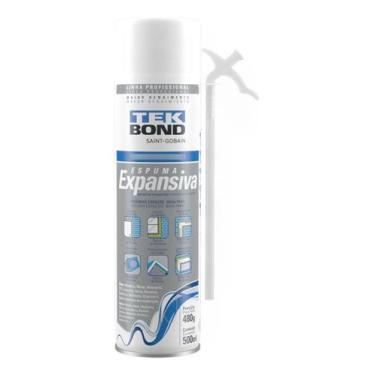 Imagem de Espuma Expansiva Selante Universal Profissional 480g 500ml - Tekbond, 