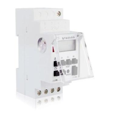 Imagem de Timer Temporizador Programavel Digital Industrial 220 Foxlux
