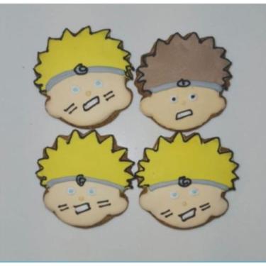 Imagem de Biscoito Decorado de Mel Naruto - Dona Maria Biscoiteria 