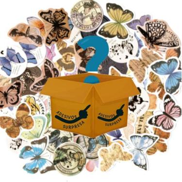 Imagem de Adesivos Scrapbook Variados 60 Peças Borboletas - Doce Ternura, Myster