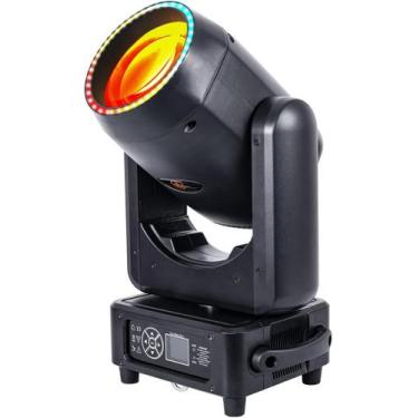 Imagem de Mini Moving Head Globo Rgbw 100w Borda Led - LUATEK, BIVOLTS