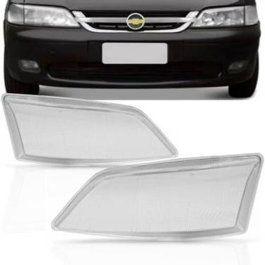 Imagem de Par Lente Farol Vidro Gm Vectra 1997 1998 1999 - SBC Peças