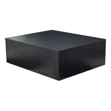 Imagem de Base Tablado Para Manequim Vitrine G20 Loja Expositor 20cm Preto Cód 4