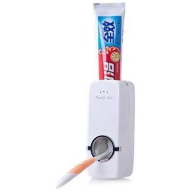 Imagem de Dispenser De Pasta De Dente Automatico Com Suporte Para Escova De Dent