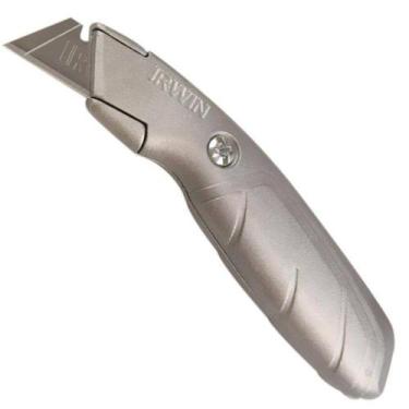 Imagem de Estilete Fixo Trapezoidal Bi-Metal 2081101 Irwin, Cinza Claro