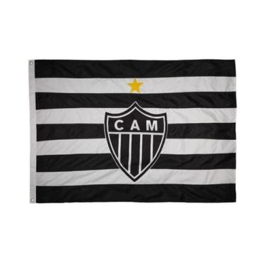 Imagem de Bandeira Oficial Do Atlético Mineiro 90x1,28m Dupla Face 2 Panos - BC 