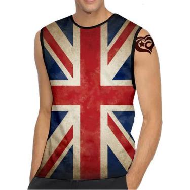 Imagem de Camiseta Regata da Inglaterra MASCULINA Reino Unido UK - Alemark, M