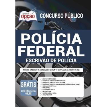 Imagem de Apostila Polícia Federal (Pf) 2021 - Escrivão De Polícia