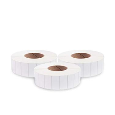 Imagem de enKo [3 rolos, 3900 etiquetas] - Etiquetas térmicas diretas de 5 x 2,5 cm, adesivos FBA, etiquetas SKU FN compatíveis com Zebra/Eltron