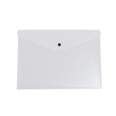 Imagem de Pasta Envelope A4 Serena com Botão - Cristal- Dello (0013.H.0030)