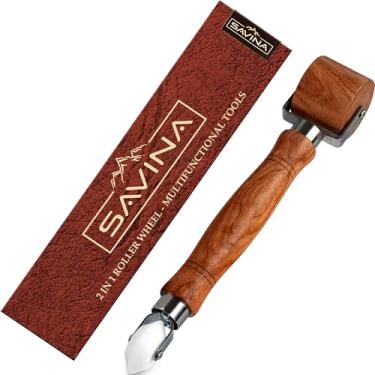 Imagem de SAVINA Rolo de amortecimento de som de carro - Ferramenta de instalação de fita de roda de telhado, artesanato multiuso, acessórios internos de roda de rolo