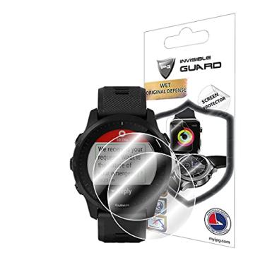 Imagem de IPG Protetor de tela para smartwatch Garmin Forerunner 945 LTE (2 unidades) Película transparente ultra HD invisível antiarranhões - suave/autorreparação/sem bolhas para 945 LTE