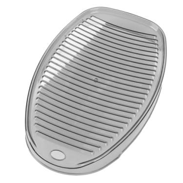 Imagem de Tábua de Lavar Roupa Grossa Portátil Com Design Ergonômico para Limpeza Rápida de Meias e Roupas íntimas Em Casa ou Em Viagens, Material PET Adequado para Pia, 24x38x6cm (GREY)