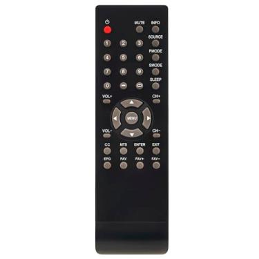 Imagem de Controle remoto de TV de substituição compatível com Curtis TV LED2415A LCD1908A LCD4686A LCD4686A-W LED1526A LCD1933A LED1337A LCD4062A LCD3235A LCD3208A LCD3227A LCD2425A LCD4D4425A 077A LCC D4620A