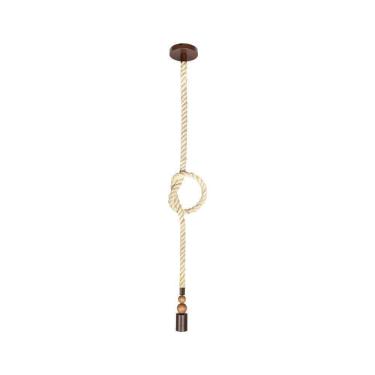 Imagem de Lustre Pendente Blumenau Sailor Madeira E27 Bivolt Marrom