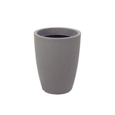 Imagem de Vaso Tramontina Thai Polietileno Granito Pedra 58cm Tramontina