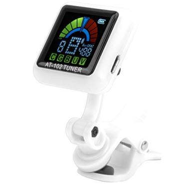 Imagem de Violino do Sintonizador de Guitarra, Clipon USB Recarregável Clipe -Tinners Tinners Battery Ukulele At102 Reúil Com Tela Colorida Em 102 Vermelho (Fydunoy40m3wbi7-12)