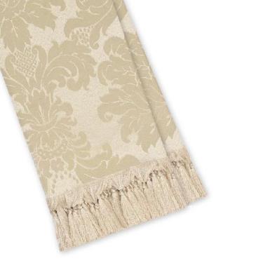 Imagem de Manta Xale Para Sofá 4,00 X 2,80 Tecido Jacquard - MUMUDECOR, 138 BEGE