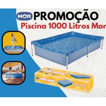 Imagem de Piscina 1000L Mor Estruturada Desmontável Retangular Oferta - MESTORE