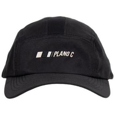 Imagem de Boné Plano C. Five Panel Preto Cor:;Tamanho:UNICO;Gênero:Unissex-Unissex