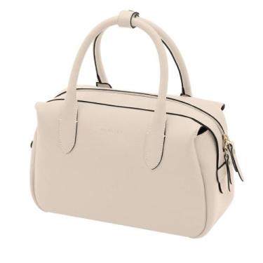 Imagem de Bolsa de Couro Mariart Jambuzinha, Off white