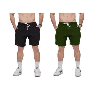 Imagem de Kit 2 Short Masculino Praia Mauricinho Casual Dia a Dia  Cor:;Tamanho:P;Genero:Masculino-Masculino