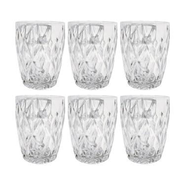 Imagem de Conjunto 6 Copos Vidro Diamante 275ml Class Home