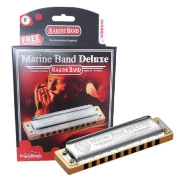 Imagem de Gaita Harmônica Marine Band Deluxe 2005/20 - F (fa) - Hohner