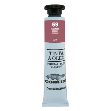 Imagem de Tinta Óleo 20ml G1 059 Carmim Corfix, 059 - CARMIM