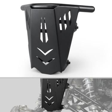 Imagem de NICECNC Para-choque dianteiro de aço carbono compatível com Honda TRX450R 2010 2011 2012 2013 2014, TRX450R Kick Start 2006 2007 2008 2009 2012, TRX450ER Electric Start 2006 2007 2008 2008 09 20 11