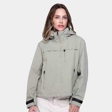 Imagem de Casaco com Capuz Facinelli Parka Recorte Feminino-Feminino